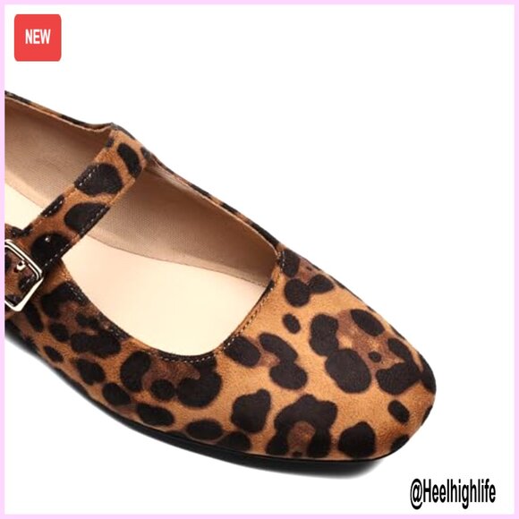 Silver Square Toe Mary Jane Flats Retro Chic Comfortable Slip On Dress Shoes - Picture 2 of 7